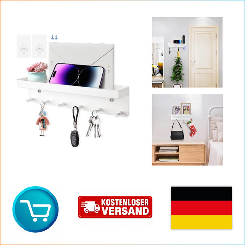 Schlüsselbrett weiß - schlüsselbrett,