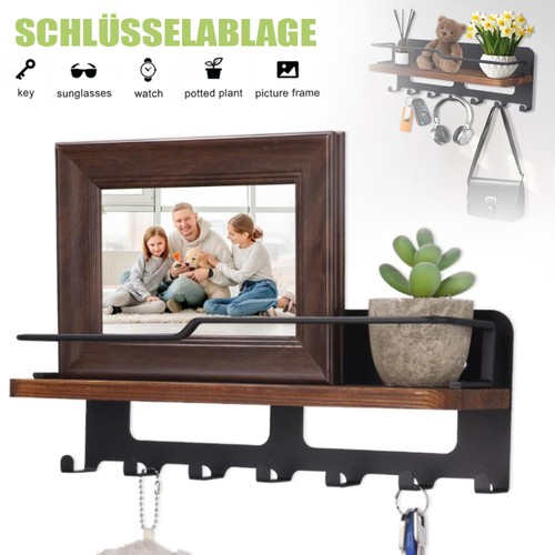 Schlüsselbrett mit ablage - schlüsselbrett,
